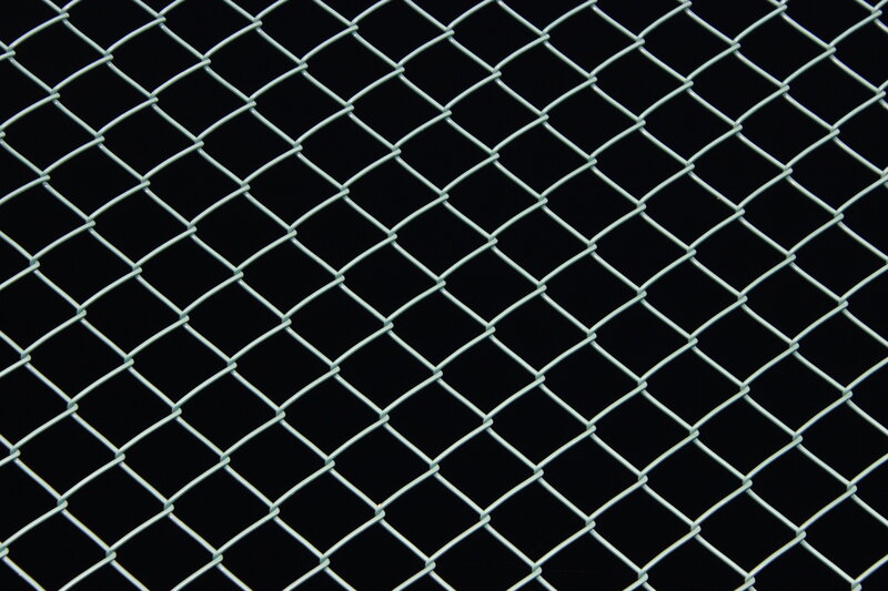 Chain-link Fence — White, Neutral