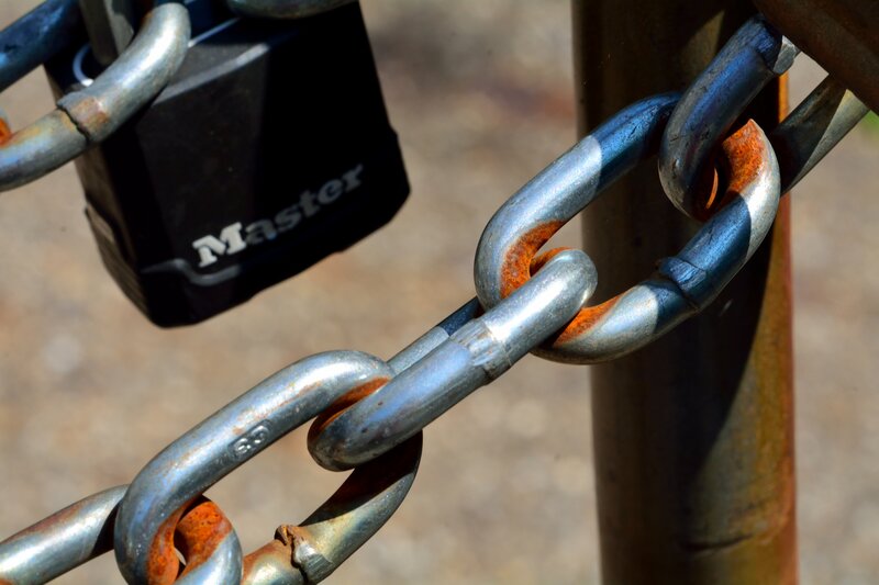 Chain with Padlock
