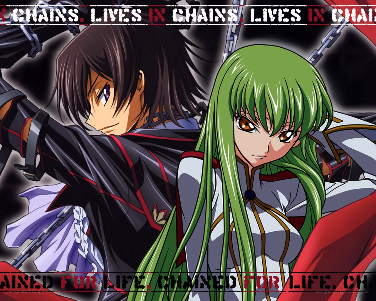 Chained for life anime art