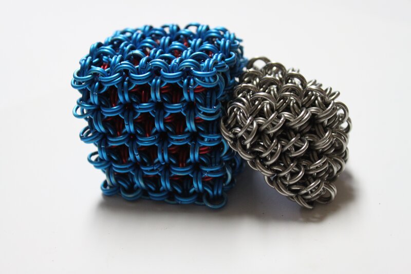 chainmail art objects