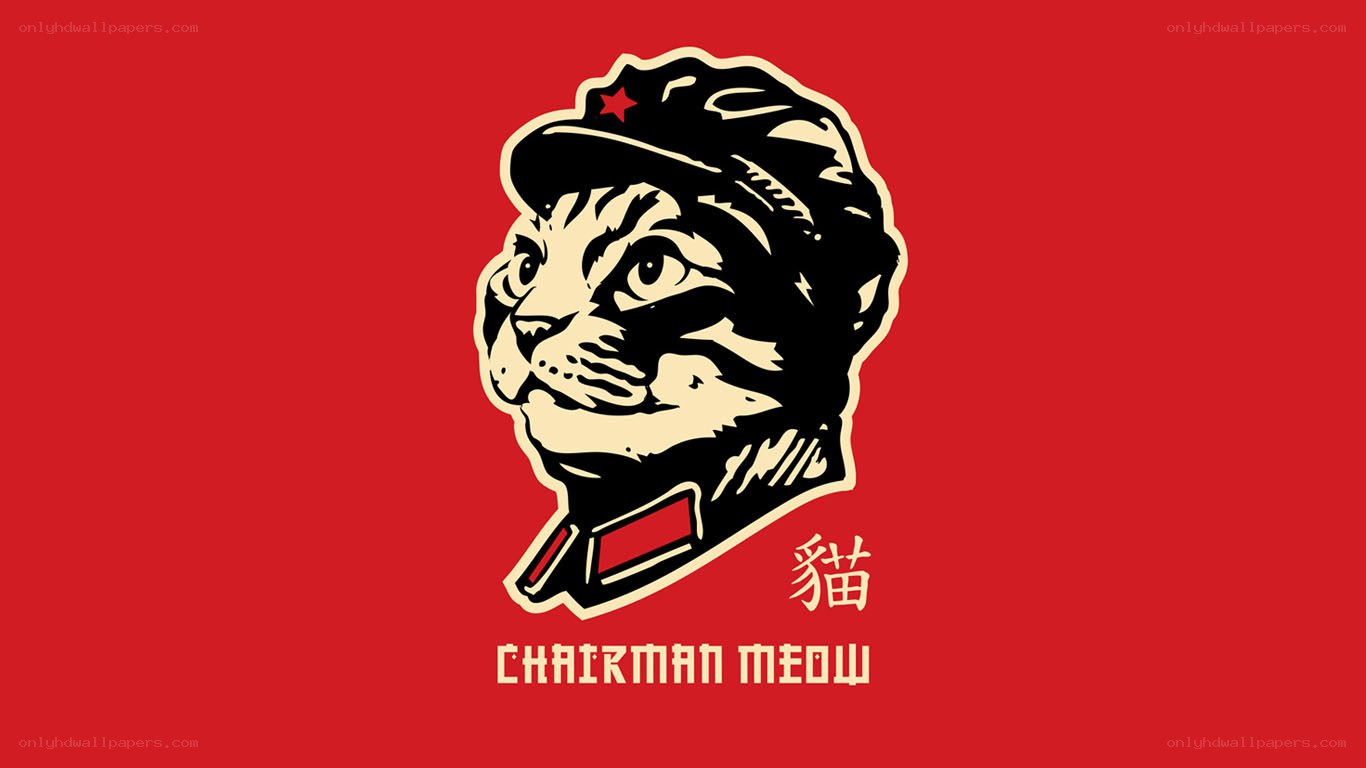 Chairman Meow poster