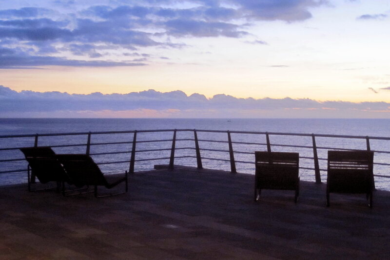 Chairs on Ocean Deck