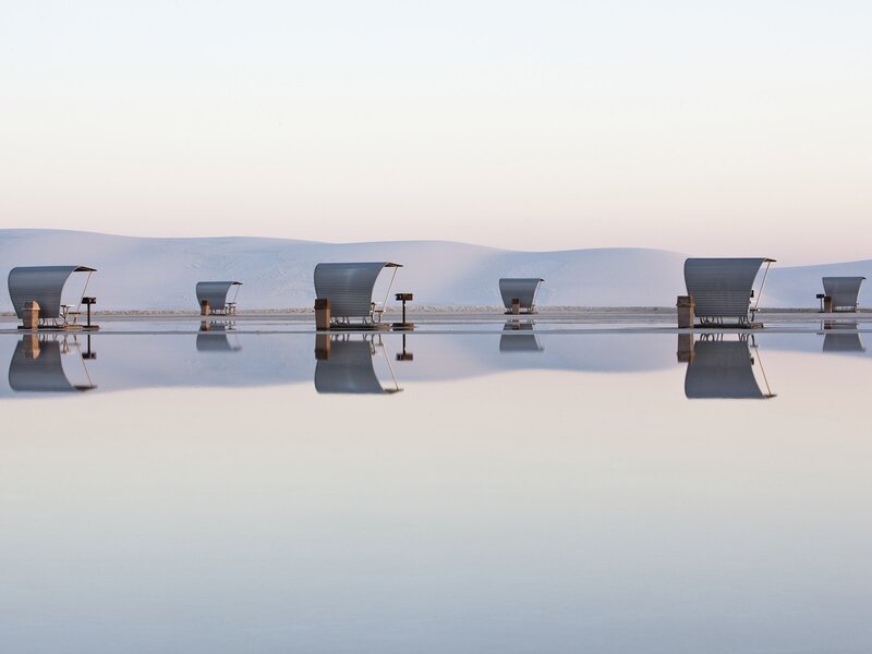 Chairs on Reflective Surface