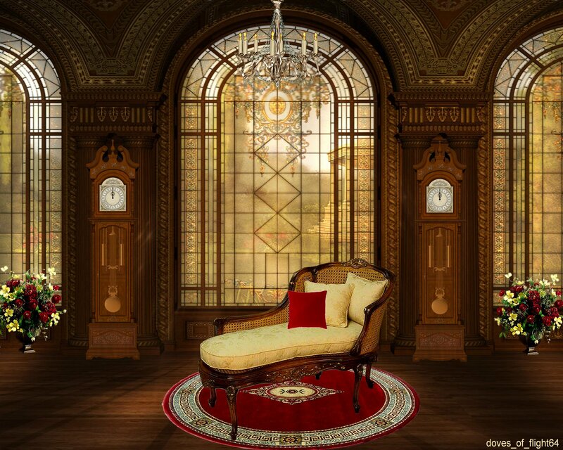 Chaise Lounge in Grand Hall