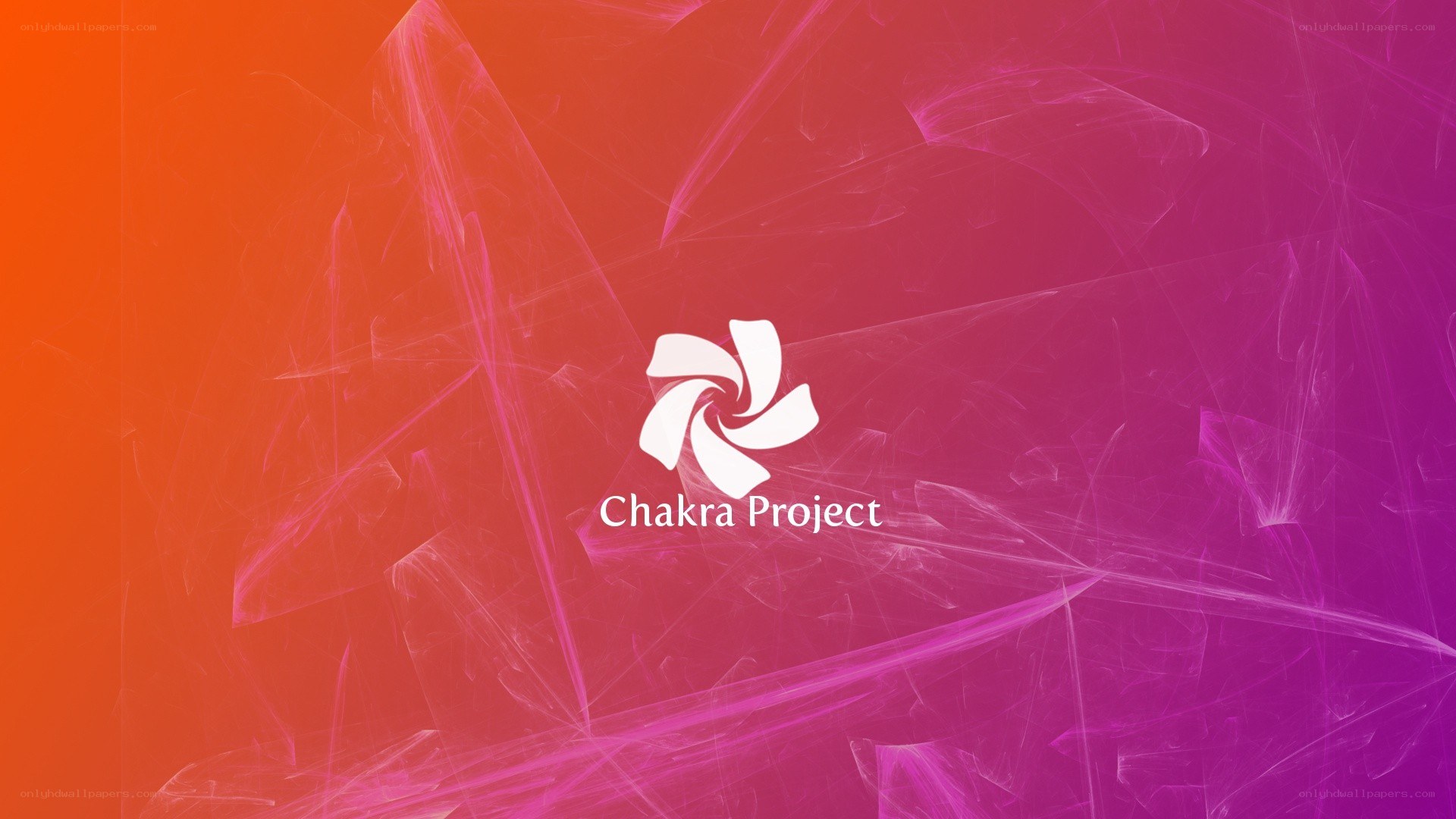 Chakra Project logo on gradient