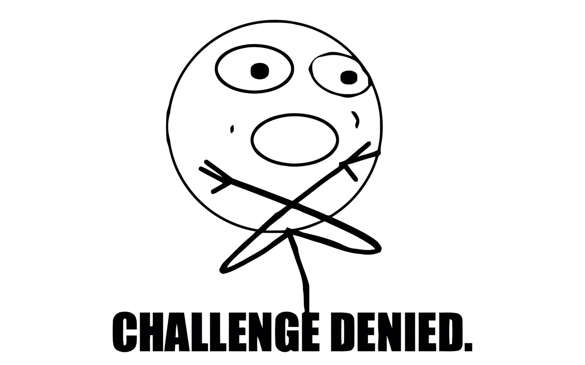 Challenge Denied meme