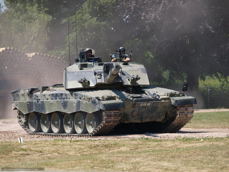 Challenger 2 Tank — Green
