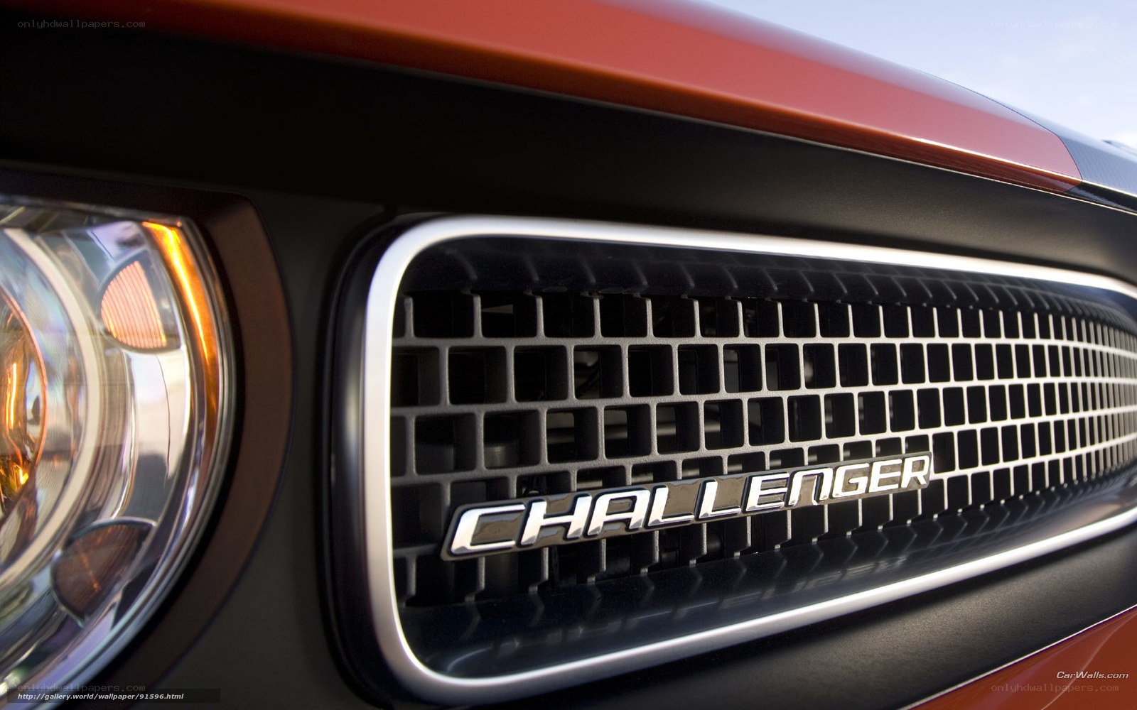 Challenger car grille