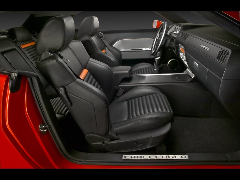 Challenger car interior