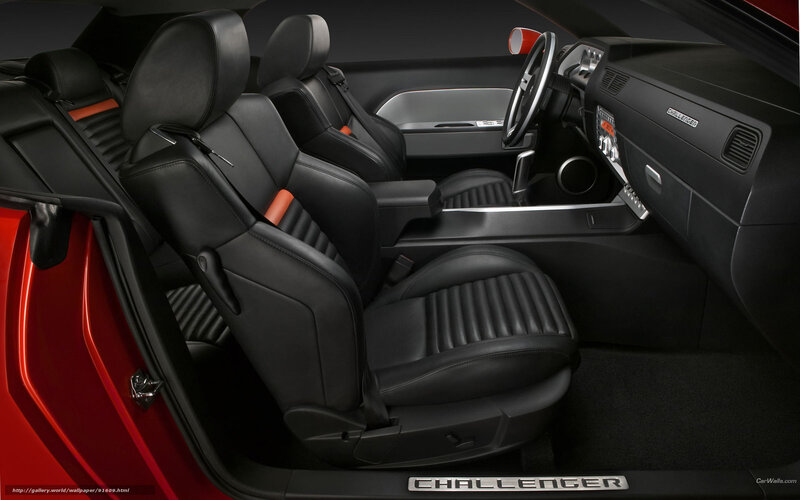 Challenger car interior