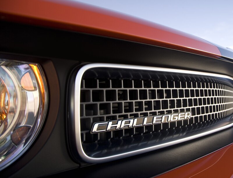 Challenger grille close-up