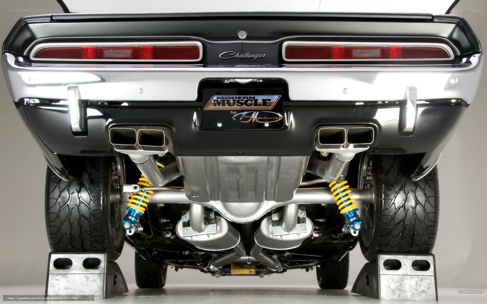 Challenger rear view