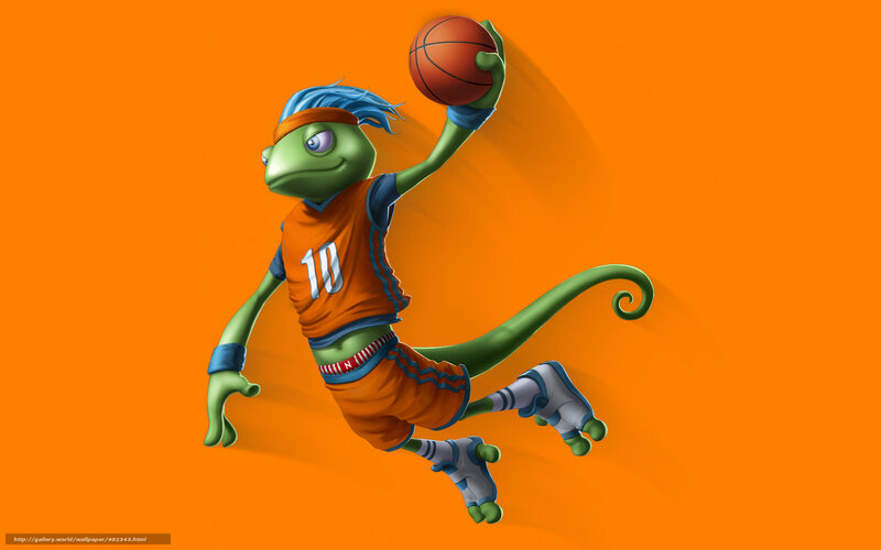 chameleon basketball player