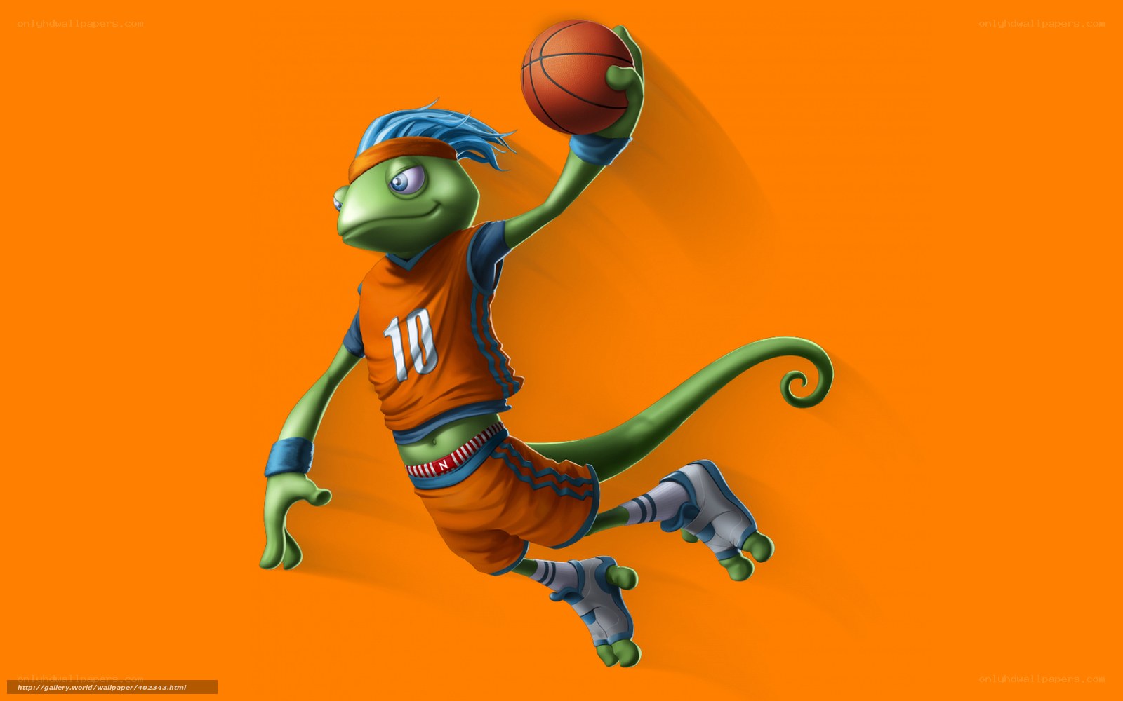 chameleon basketball player