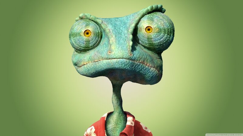 Chameleon character from animated film