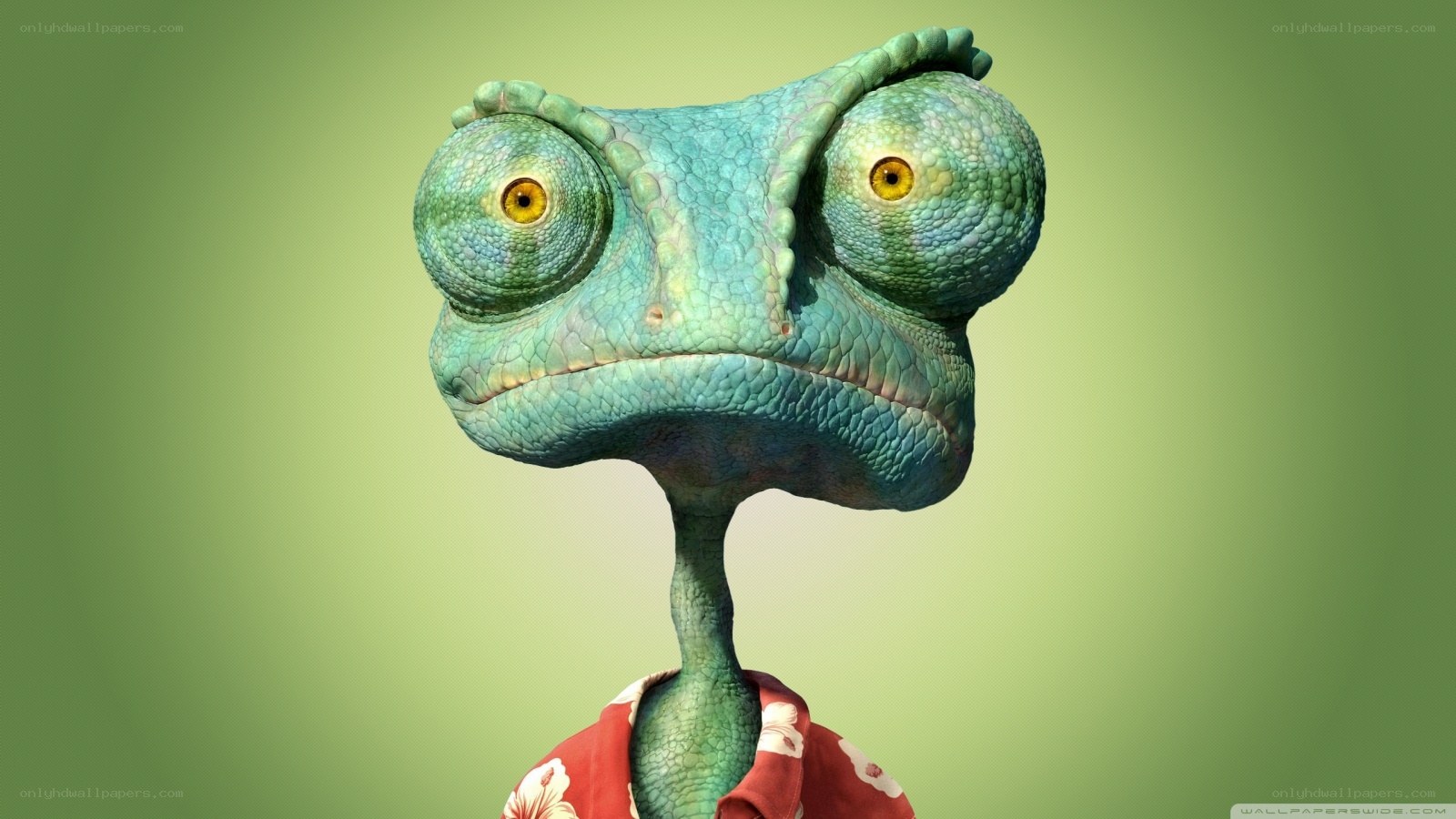 Chameleon character from animated film