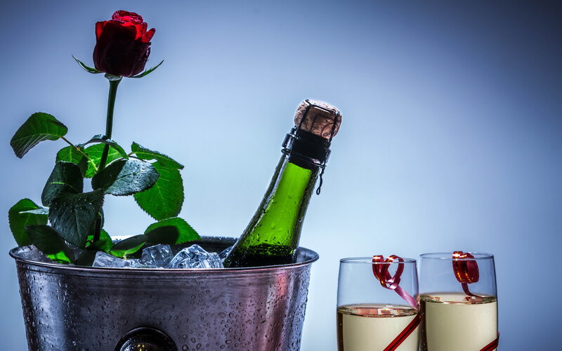 Champagne and Rose