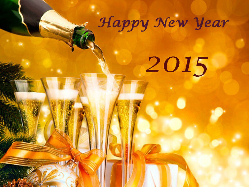 Champagne Being Poured — Gold, Celebratory