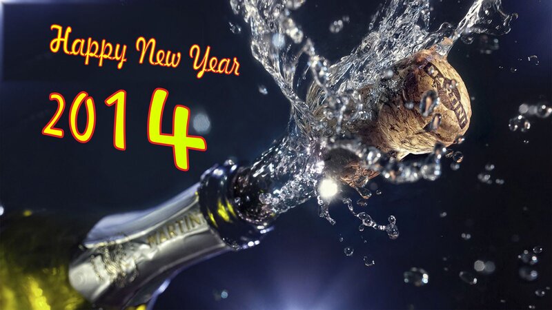 Champagne Bottle Popping — Black, Celebratory, Night, Photograph