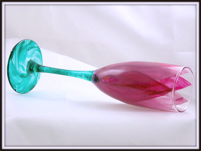Champagne Glass — Pink
