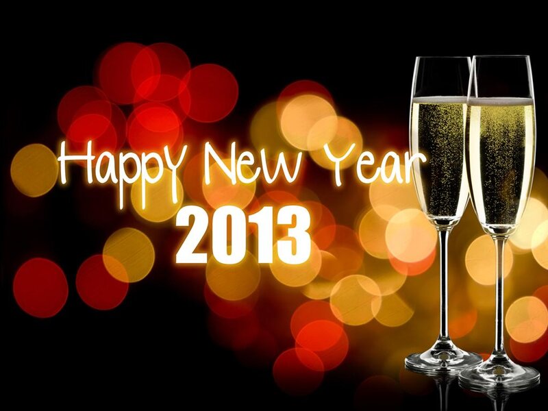 Champagne Glasses — Black, Celebratory