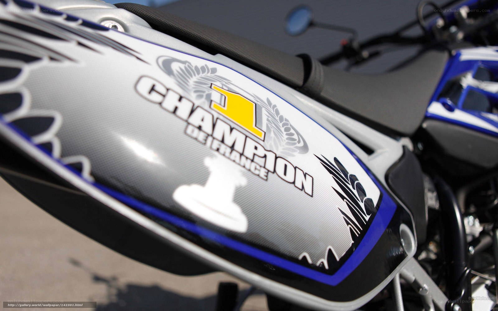 Champion de France motorcycle