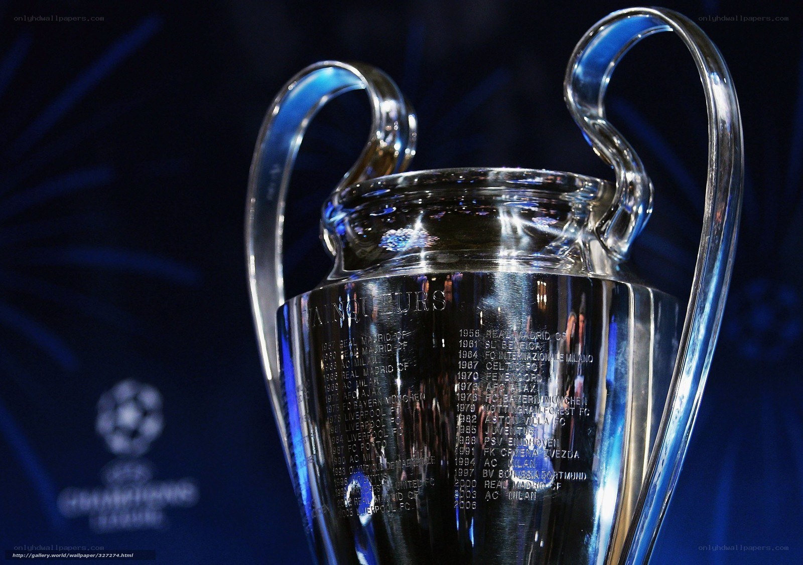 Champions League trophy