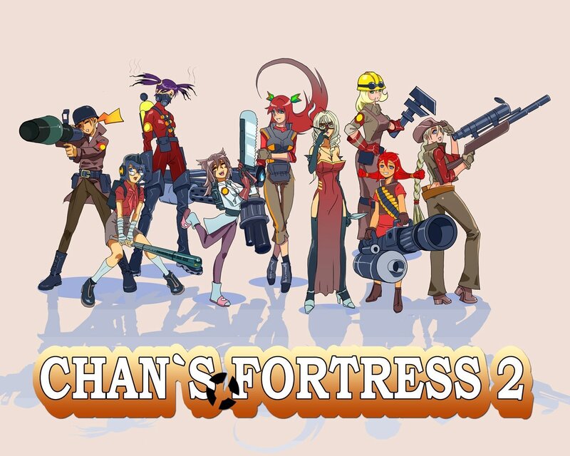 Chan's Fortress 2 characters