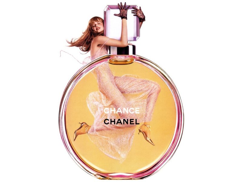 Chance Chanel perfume bottle