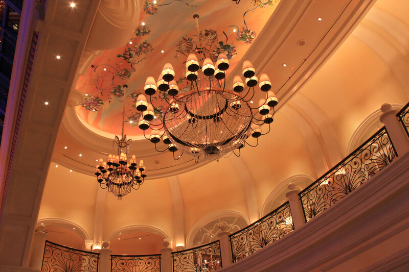 Chandeliers in Grand Hall