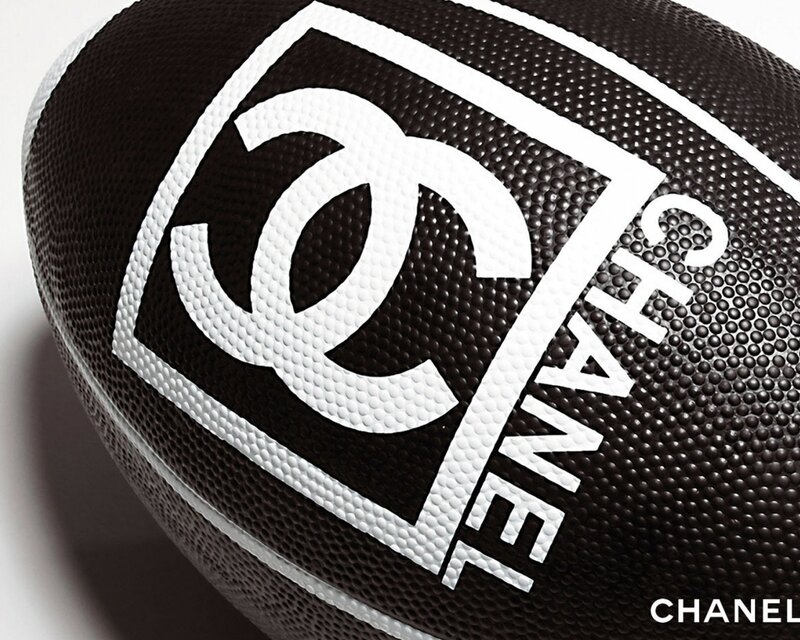 Chanel branded football