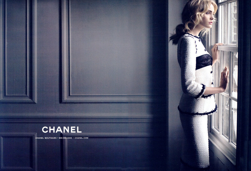 Chanel fashion advertisement
