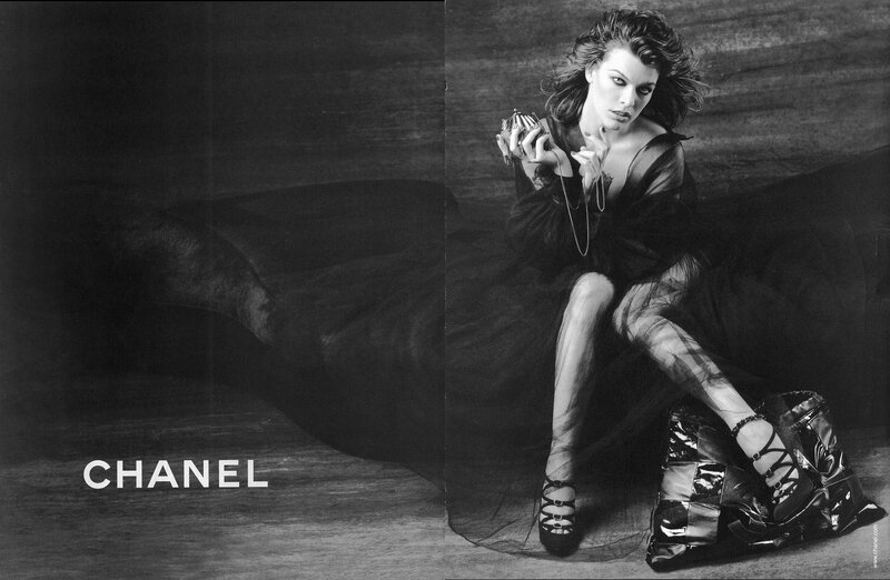 Chanel fashion advertisement
