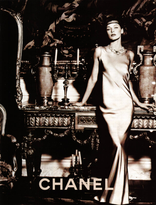 Chanel fashion advertisement