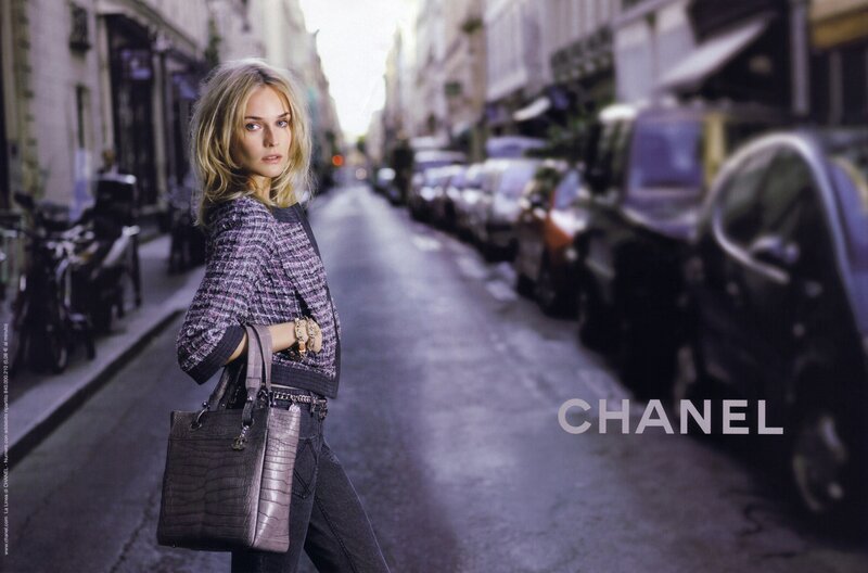 Chanel fashion advertisement