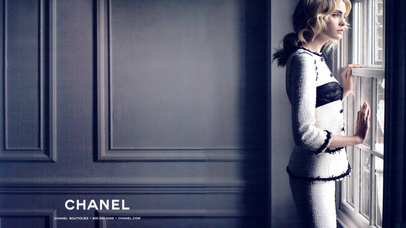 Chanel fashion advertisement