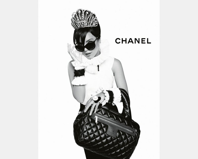 Chanel fashion advertisement