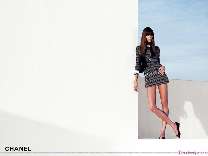 Chanel fashion model