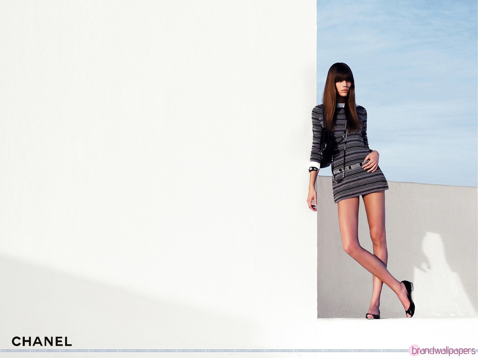 Chanel fashion model