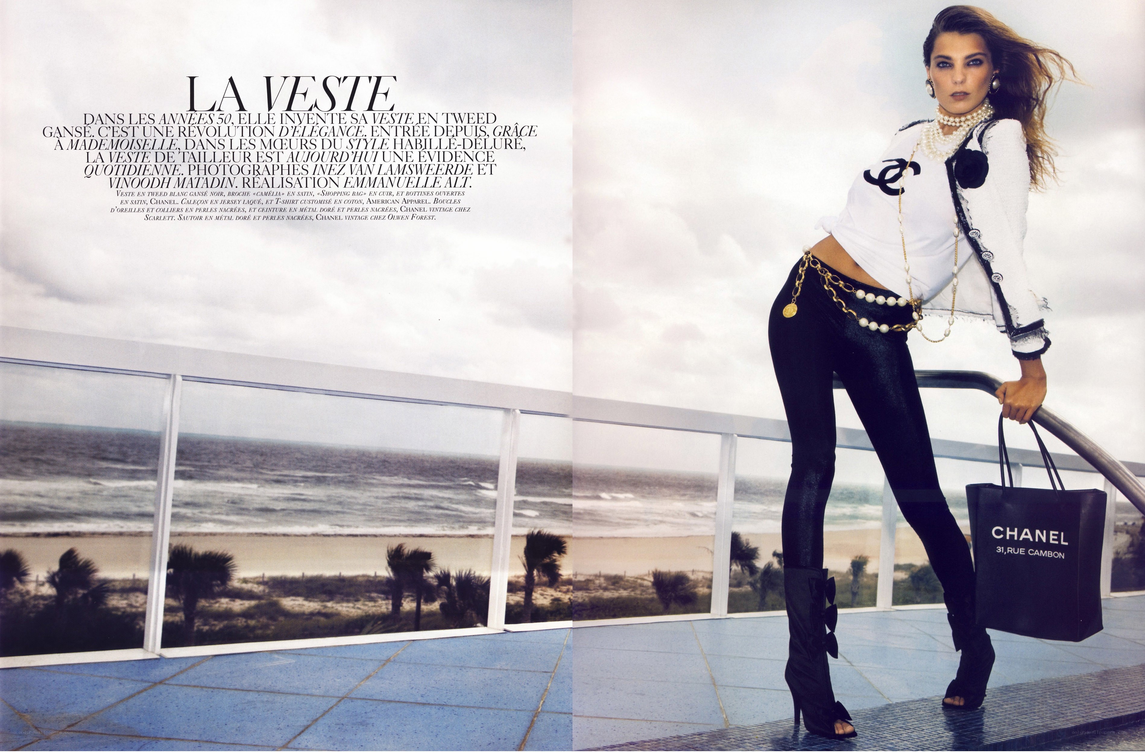 Chanel fashion spread