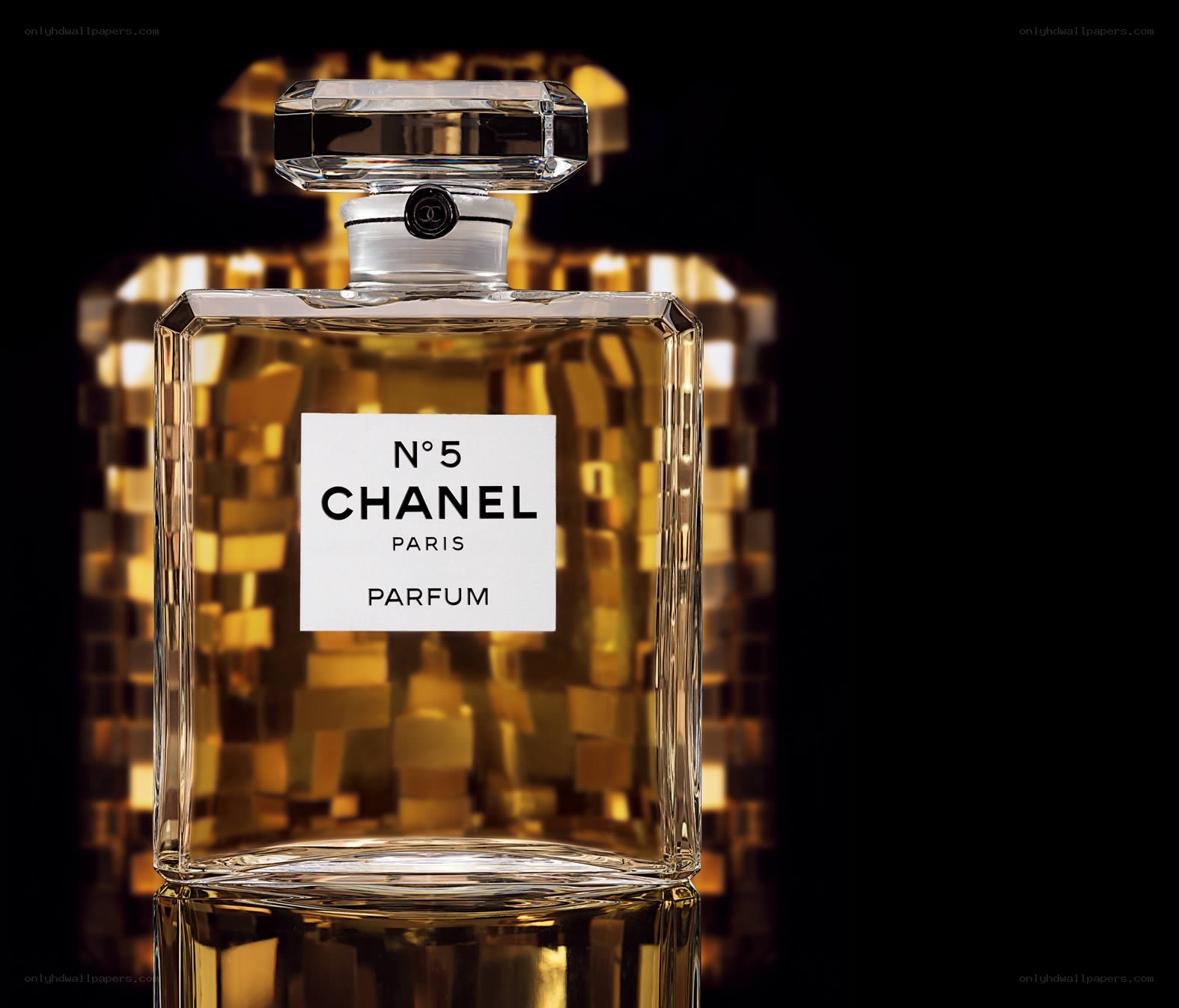 Chanel No. 5 perfume bottle