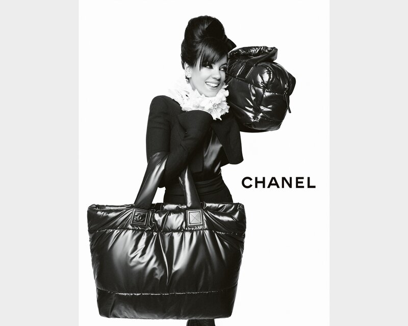 Chanel puffer bag ad