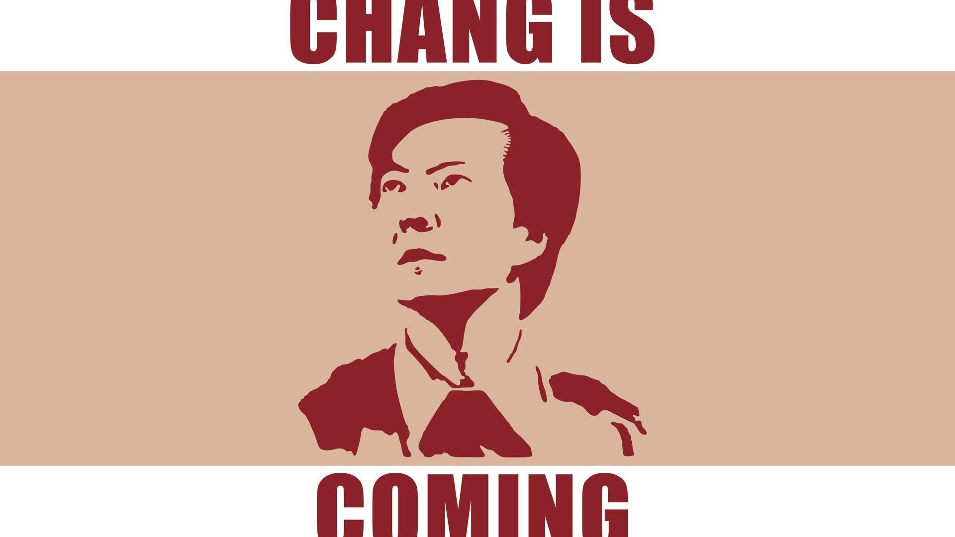 Chang is Coming poster