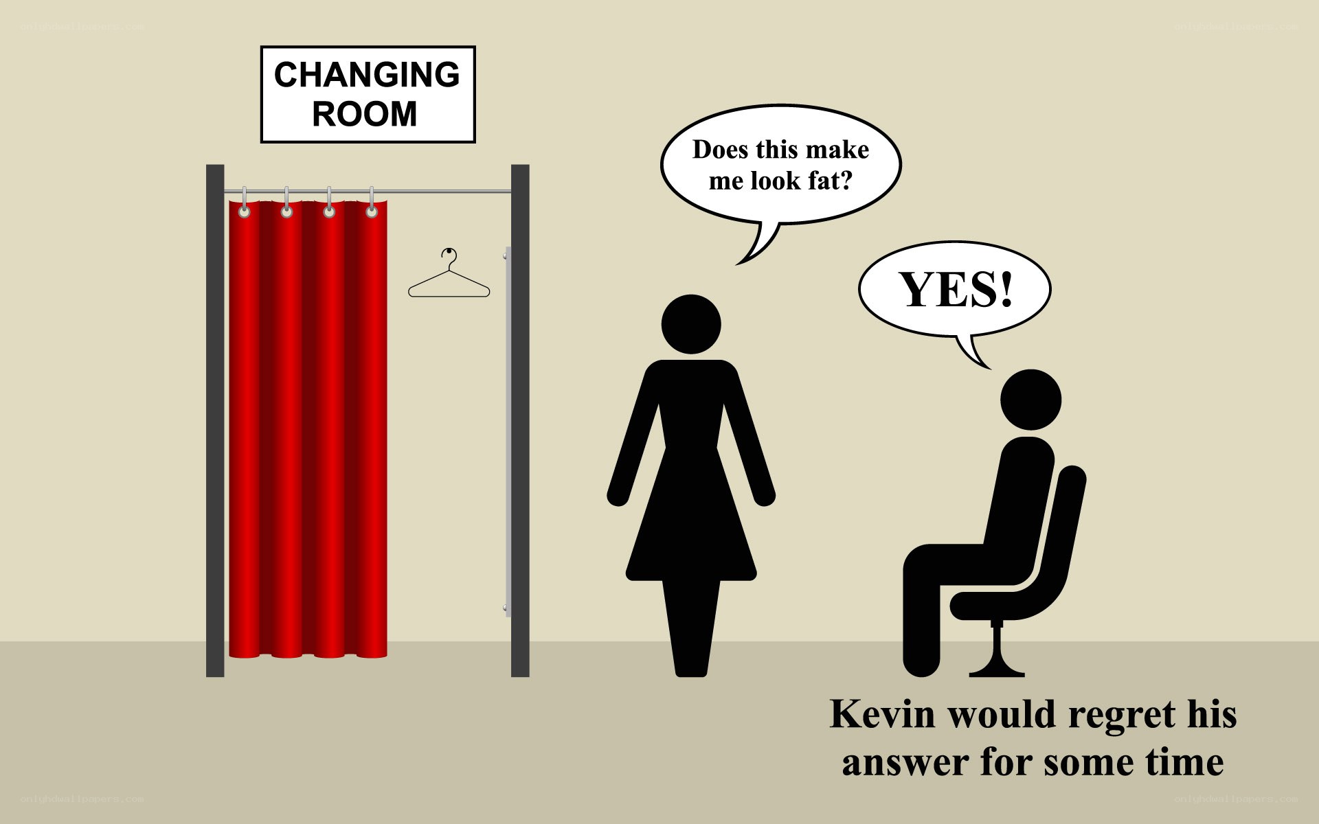 changing room humor