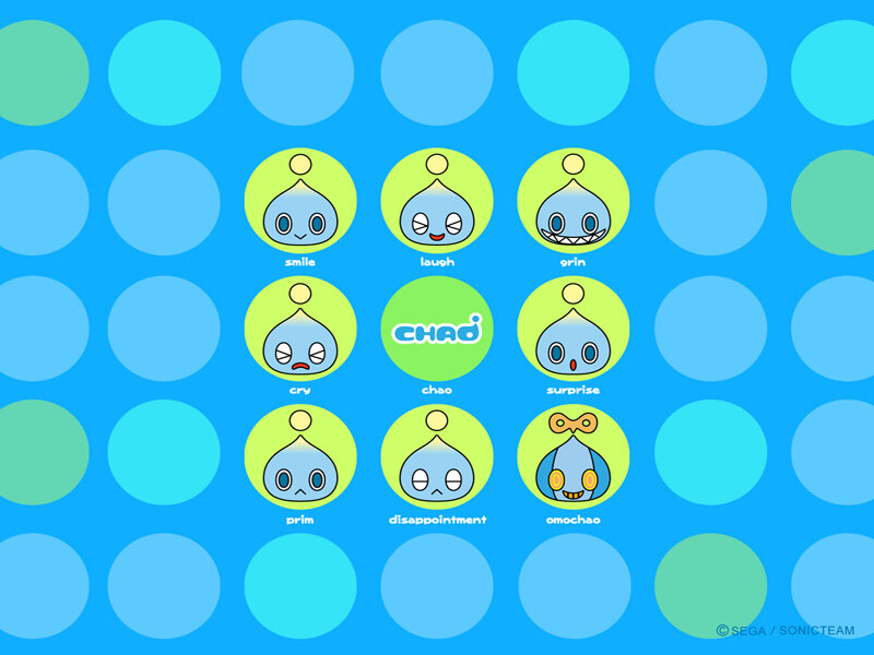 Chao Character Expressions