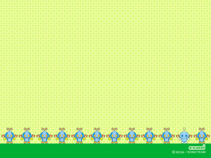 Chao Characters in a Row
