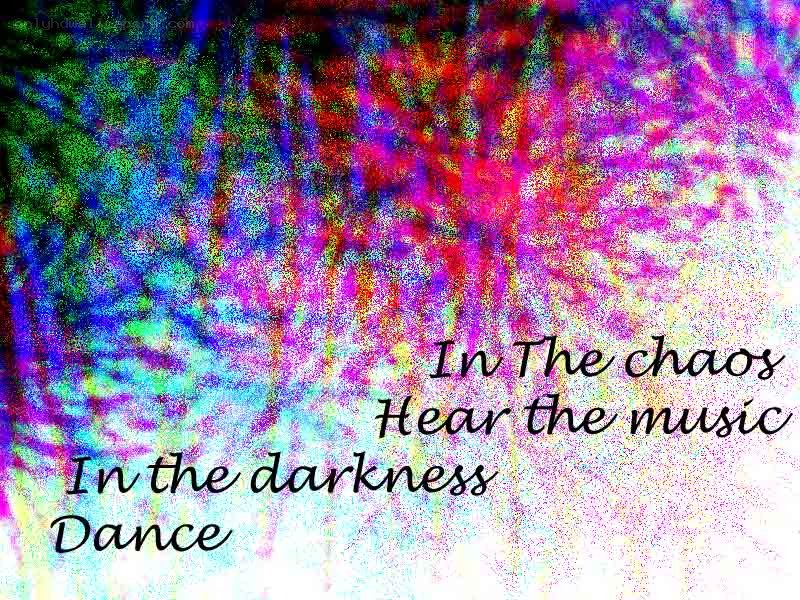 Chaos and music dance