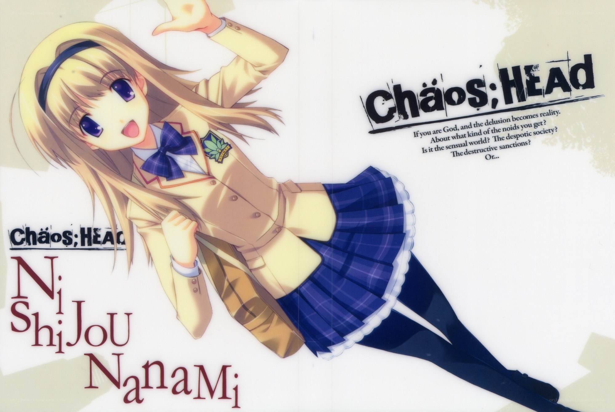 Chaos;Head anime character