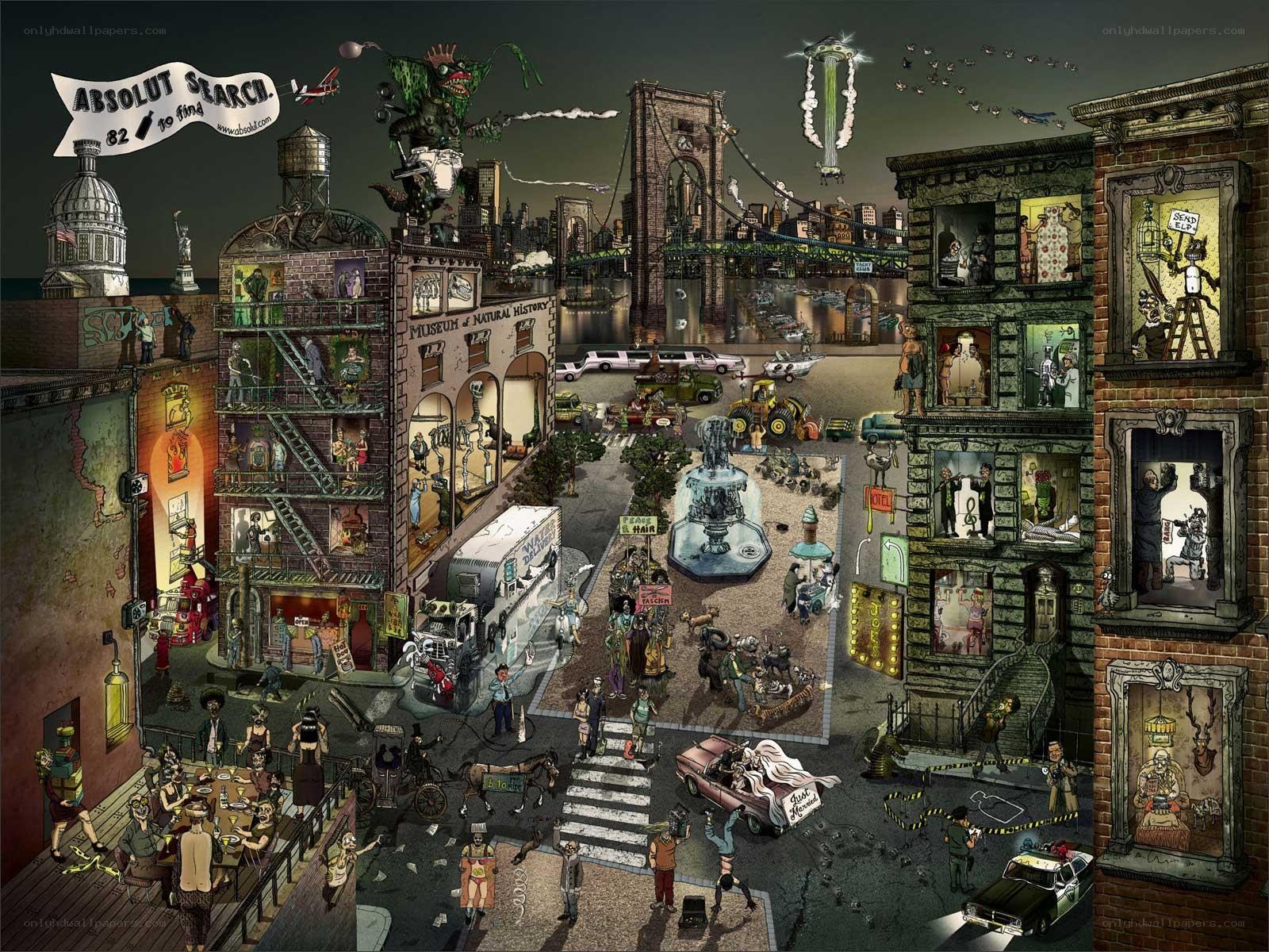 Chaos in the city