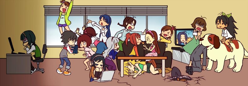 Chaos in the living room